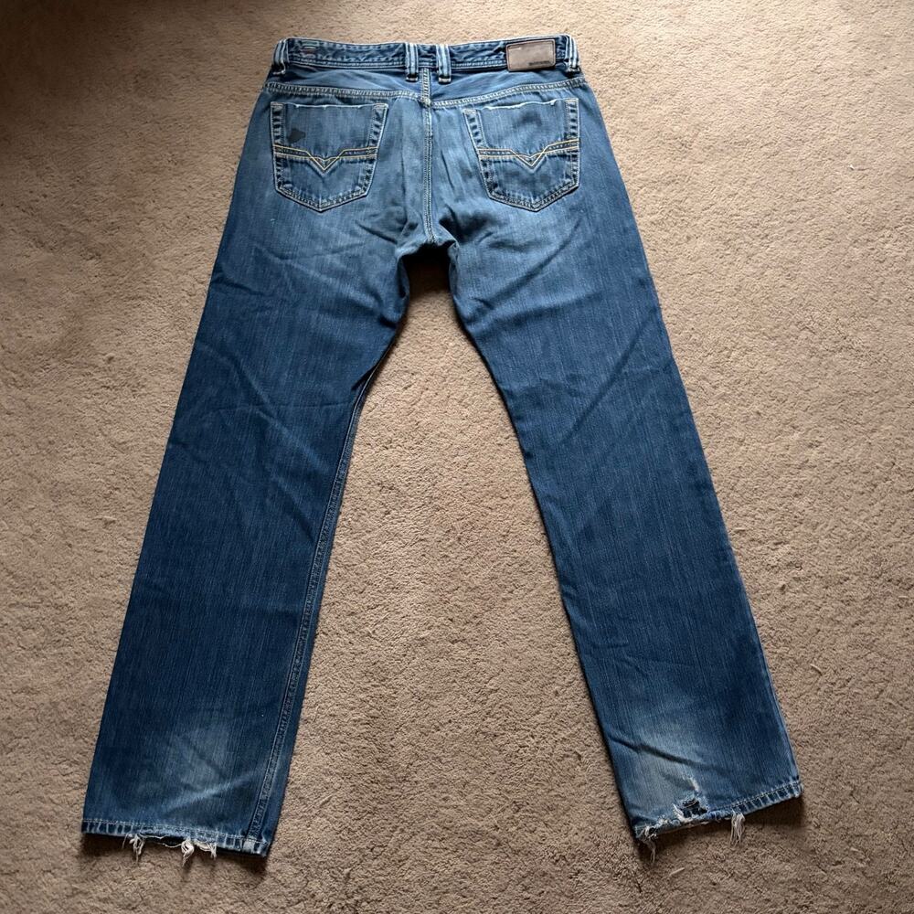 Diesel Viker Jeans Mens Jeans Size 33x32 Button Fly Straight Leg Made in Italy